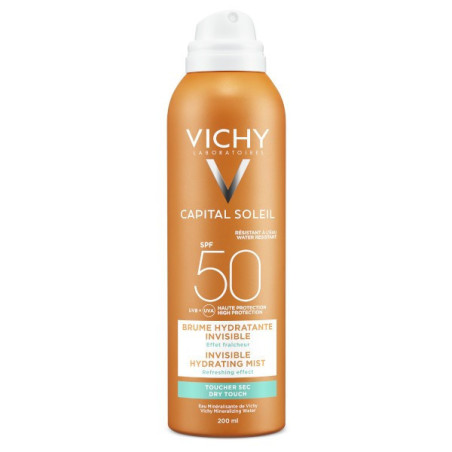 Vichy Capital Soleil Protection Solaire Brume Hydratante Invisible SPF50 200 ml