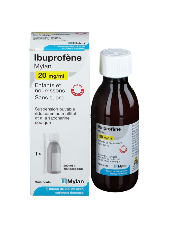 Doliprane sirop sans sucre 100 ml