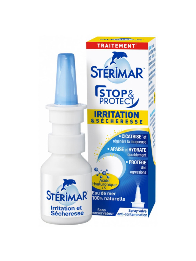 Stérimar stop & protect irritation & sécheresse 20 ml