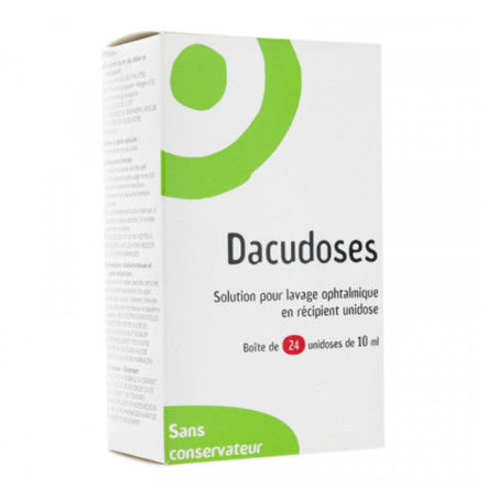 Thea Dacudose solution pour lavage oculaire 24 unidoses