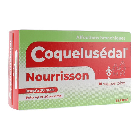 Coquelusédal nourrisson10 suppositoires