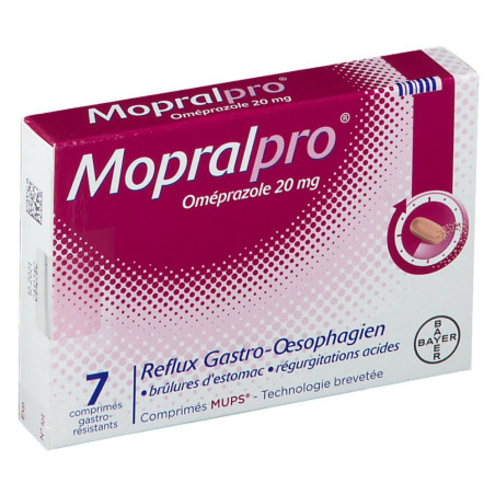 Mopralpro 20mg 14 comprimés
