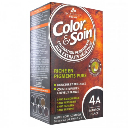 Les 3 Chênes Color & Soin Marron Glacé 4A