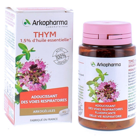Arkopharma Arkogélules Thym Bio 45 gélules