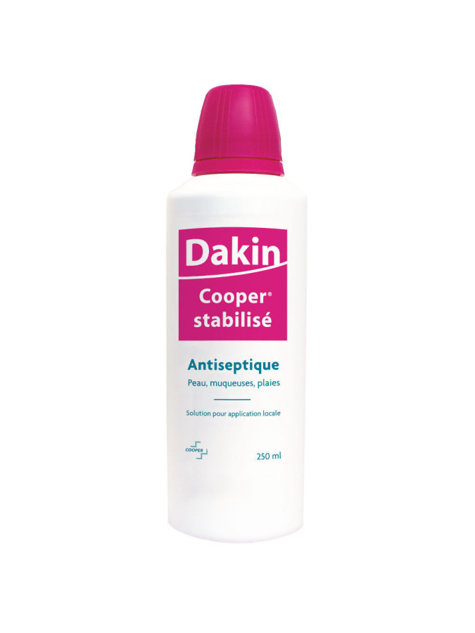 Dakin Stabilisé Solution Antiseptique 250ml