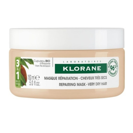 Klorane Beurre de Cupuaçu Masque Nutrition & Réparation 150ml