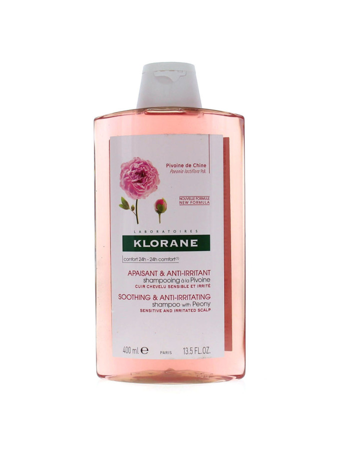 Klorane Pivoine Shampooing Apaisant Anti Irritant Bio 400ml