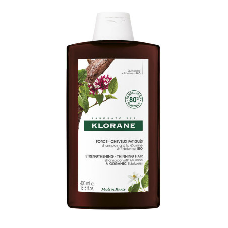 Klorane Quinine Edelweiss Shampooing Fortifiant 400ml