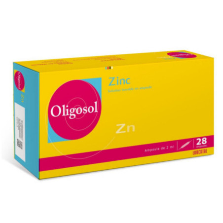 Oligosol Zinc 28 ampoules