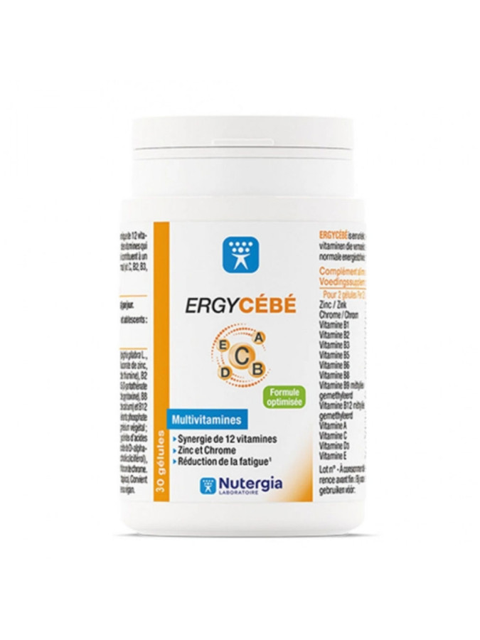 Nutergia Ergycébé 30 gélules
