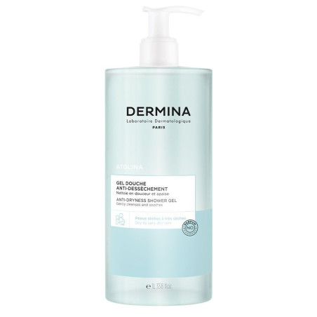 Dermina Atolina Gel Douche Anti-Dessèchement 1 Litre