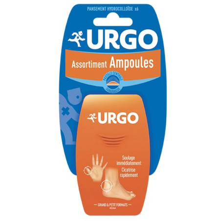 Urgo Ampoules Pieds Mains Assortiment 6 unités