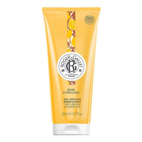 Roger et Gallet Gel Douche Hydratant Tonifiant Bois D'orange 200 ml