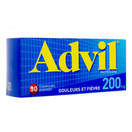 Advil 200mg 30 comprimés
