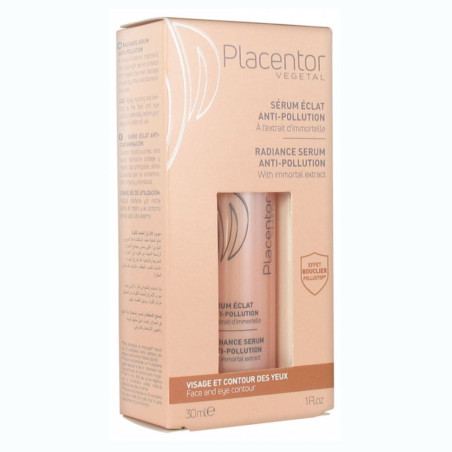 Placentor Végétal Sérum Éclat Anti-Pollution à l'Extrait d'Immortelle 30 ml