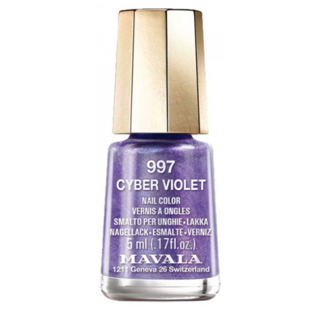 Mavala Mini Color Vernis à Ongles Crème Cyber Violet 5 ml