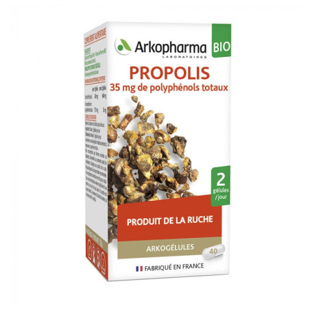 Arkopharma Arkogélules Propolis Bio 40 gélules