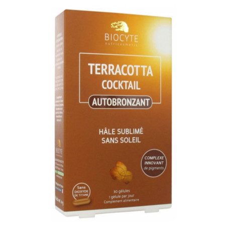 Biocyte Terracotta Cocktail Autobronzant 30 Gélules