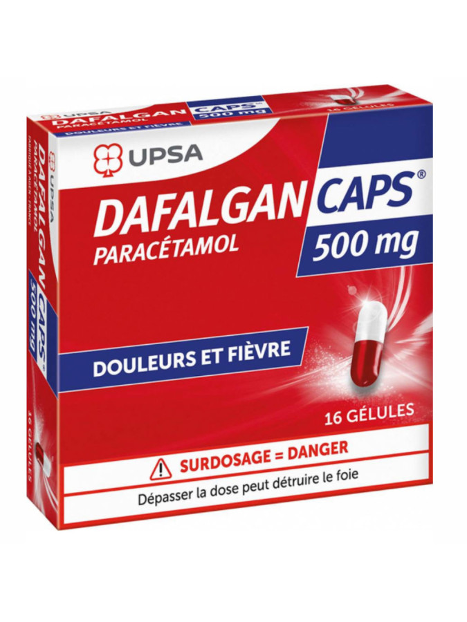 Doliprane 1000 gélules - Paracétamol - Douleur et fièvre