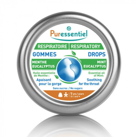 Puressentiel Respiratoire Gommes Adoucissantes 45g