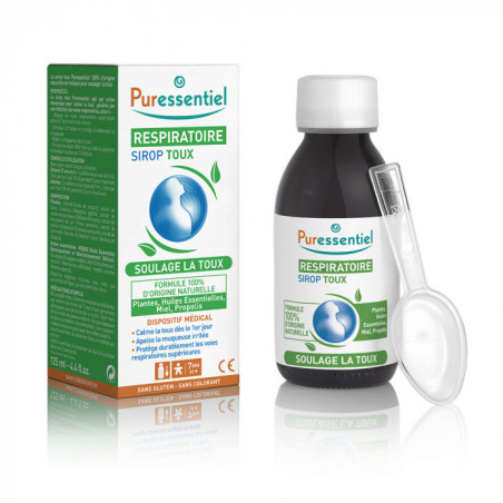 Puressentiel Respiratoire Sirop Toux Gorge 125ml