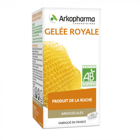 Arkopharma Arkogélules Gelée Royale Bio 45 gélules