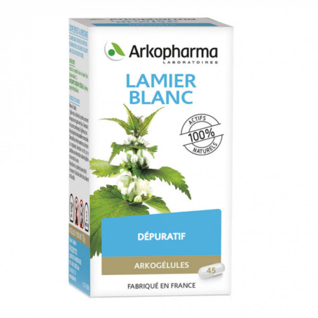 Arkopharma Arkogélules Lamier Blanc 45 gélules