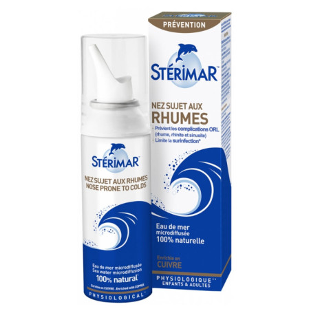 Stérimar Nez bouché enrichi au Cuivre 100 ml