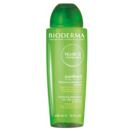Bioderma Nodé G Shampooing Purifiant Cheveux Normaux à Gras 400ml