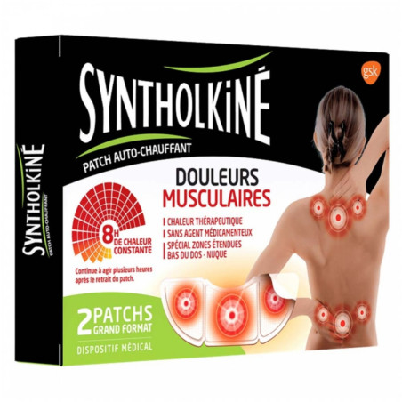 Syntholkiné patch chauffant grand format