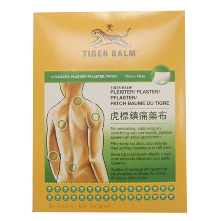 Cosmediet Baume du Tigre Patch 10x14cm 3 patchs