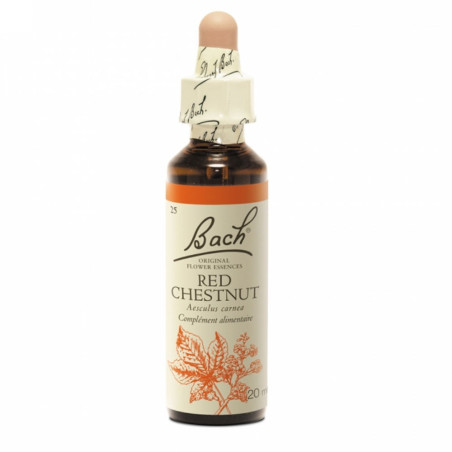 Fleurs de Bach Red chestnut n°25 20 ml