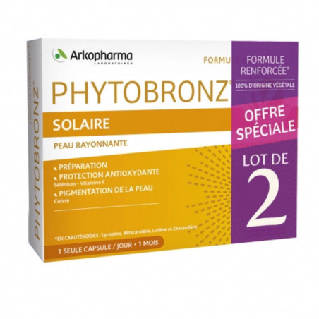Arkopharma Phytobronz Lot de 2 x 30 Capsules