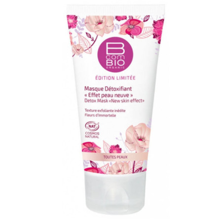 B com BIO masque détoxifiant effet peau neuve 50 ml
