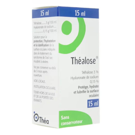 Thea Théalose Solution oculaire 15 ml