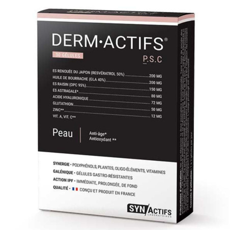 Synactifs Dermactifs 30 gélules