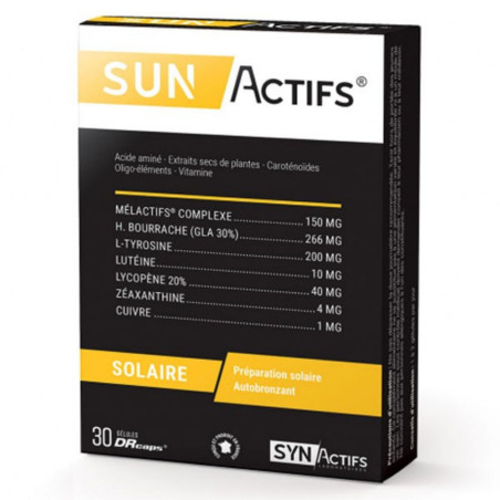 Synactifs Sunactifs Solaire 30 gélules
