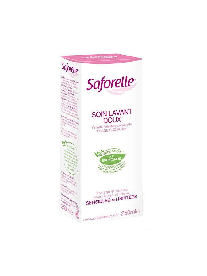 Saforelle Soin Lavant Doux Hygiène Intime et Corporelle 250 ml