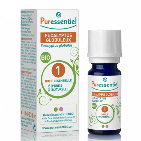 Puressentiel Huile Essentielle Eucalyptus Globuleux Bio 10 ml