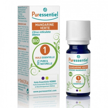 Puressentiel Huile Essentielle Mandarine Verte Bio 10ml