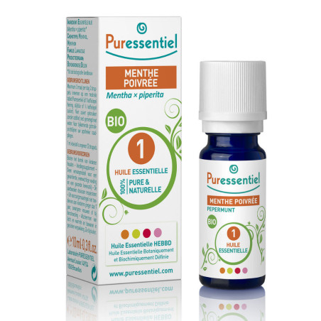 Puressentiel Huile Essentielle Menthe Poivrée Bio 10ml