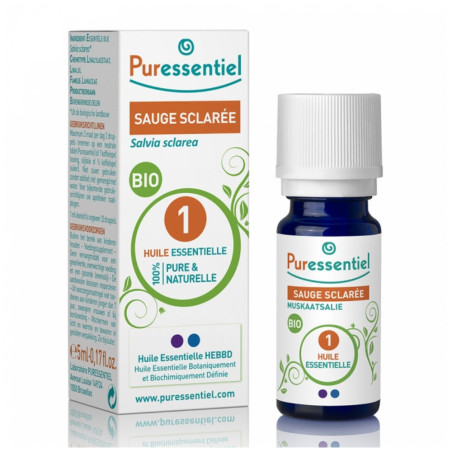 Puressentiel Huile Essentielle Sauge Sclarée Bio 5ml