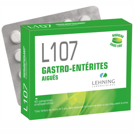 Lehning L107 40 comprimés orodispersibles