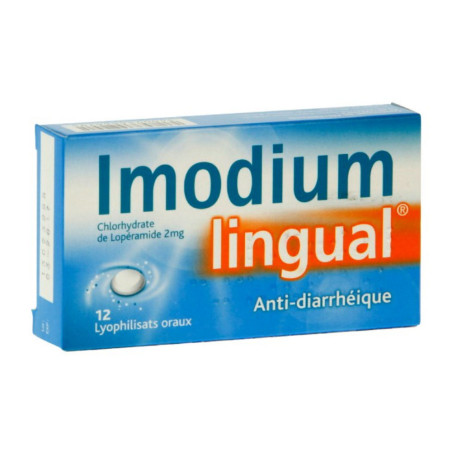 Imodium Lingual 12 comprimés orodispersibles
