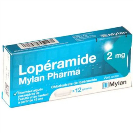Mylan Lopéramide 12 gélules