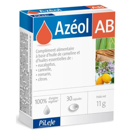 Pileje Azéol AB 30 capsules