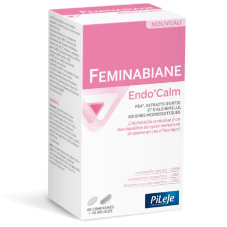 Pileje Feminabiane Endo'Calm 60 comprimés + 30 gélules