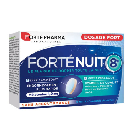Forté Pharma Forténuit 8h 15 comprimés