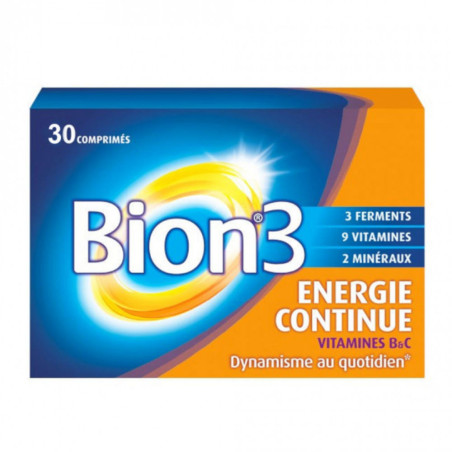 Bion 3 Energie Continue 30 comprimés à avaler