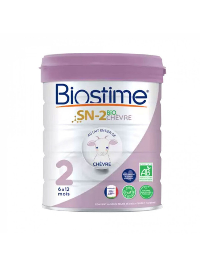 BABYBIO Optima 2 lait de suite bio 6-12 mois 800g